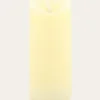 GRANDE BOUGIE LED CYLINDRIQUEECRU
