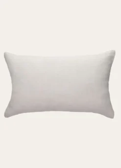 HOUSSE DE COUSSIN RECTANGULAIRE EN LIN LAVÉ BLANC