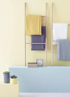 JETÉ DE LIT EN COTON LAVÉ NID D'ABEILLEANTHRACITE