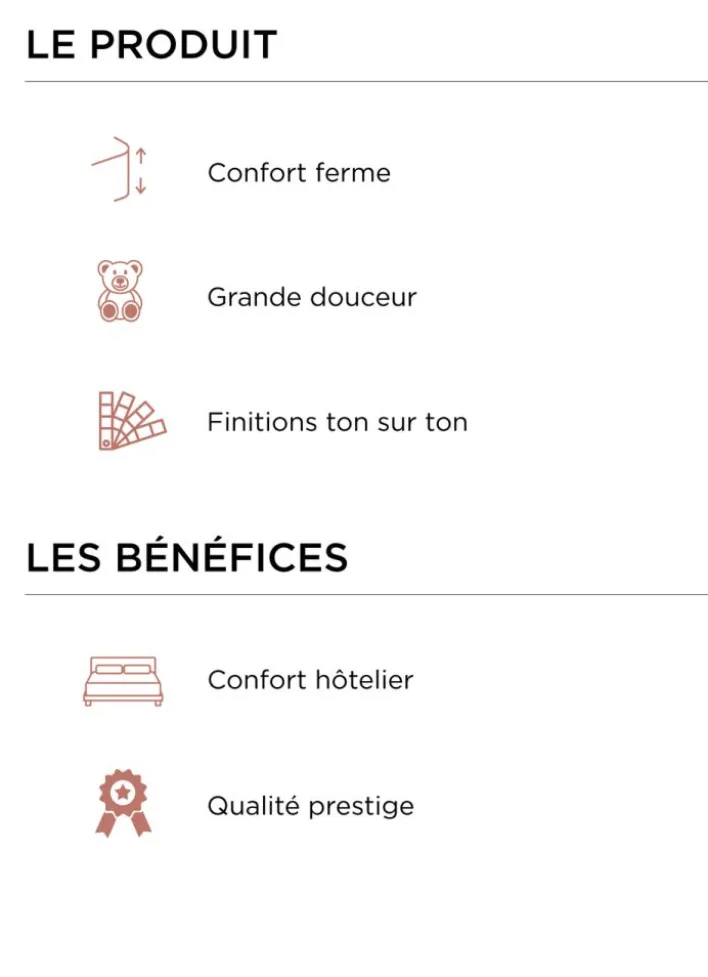 LOT DE 2 OREILLERS CARRÉS CONFORT HÔTELIER BLANC