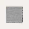 LOT DE 2 SERVIETTES DE TABLE EN CHAMBRAY GRIS