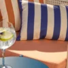 LOT DE 2 VERRES À GIN EN CRISTALLIN TRANSPARENT