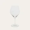 LOT DE 6 VERRES À VIN EN CRISTALLIN TRANSPARENT