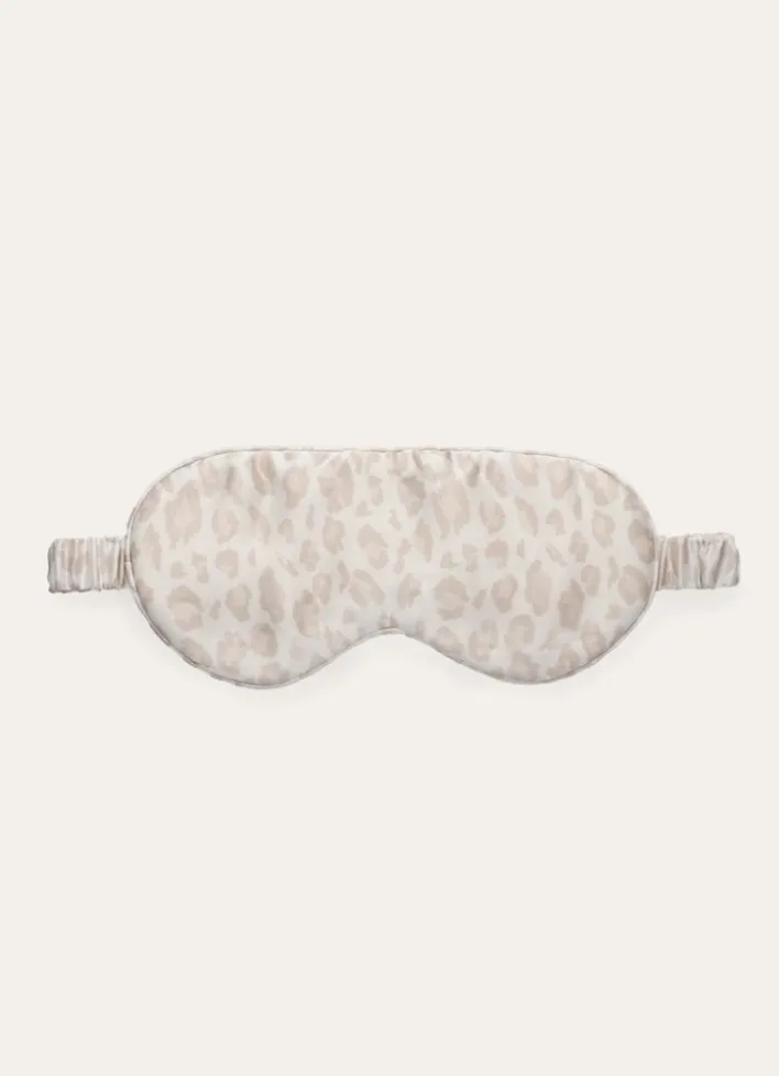 MASQUE DE NUIT PURE SOIE DE MÛRIER NATUREL/BEIGE