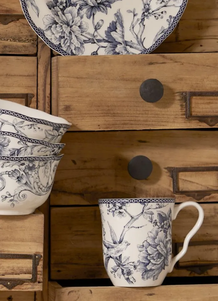 MUG EN GRÈS ADELAÏDE MARINE