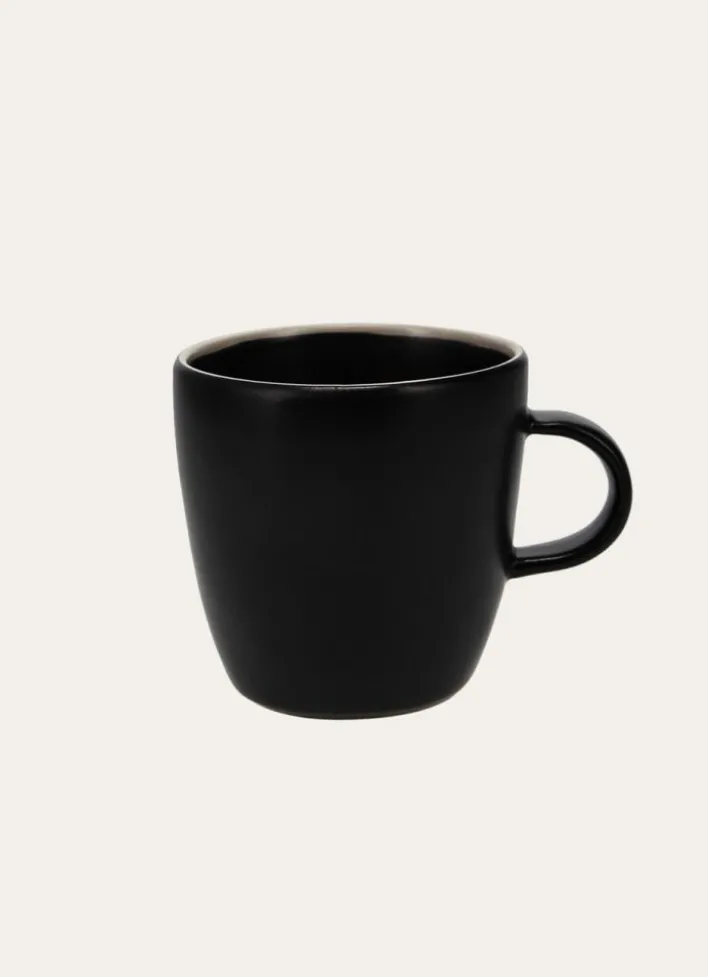 MUG EN GRÈS NOIR