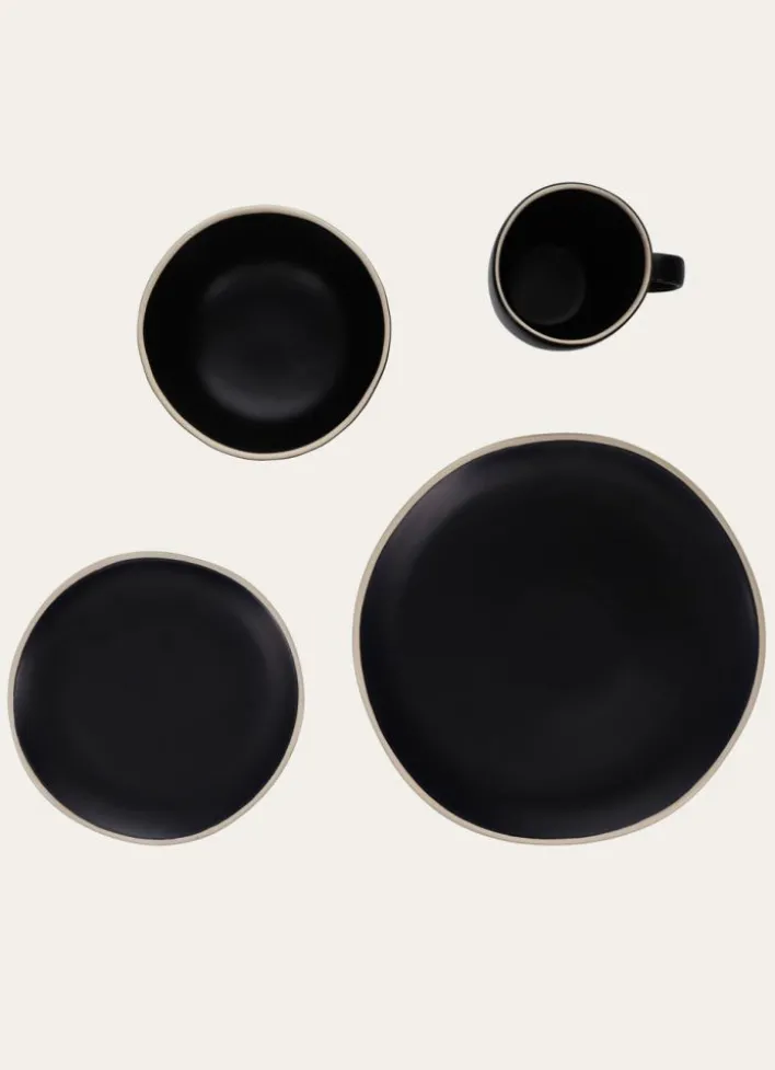 MUG EN GRÈS NOIR
