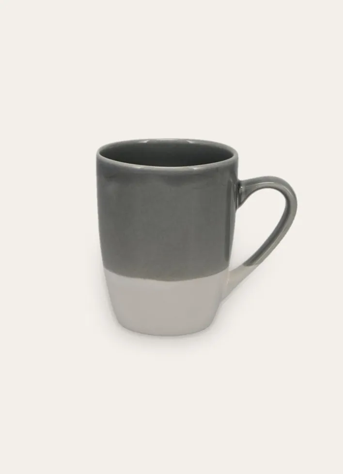MUG EN GRÈS RÉACTIF BLEU