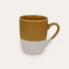 MUG EN GRÈS RÉACTIF JAUNE