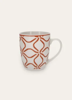 MUG EN PORCELAINE MOTIF ARABESQUEPAPRIKA