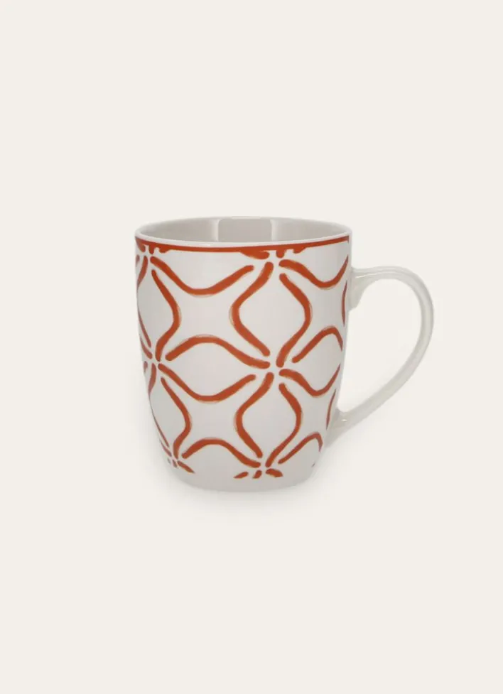 MUG EN PORCELAINE MOTIF ARABESQUEPAPRIKA