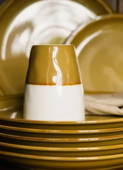 MUG QUOTIDIEN EN GRÈS OCRE