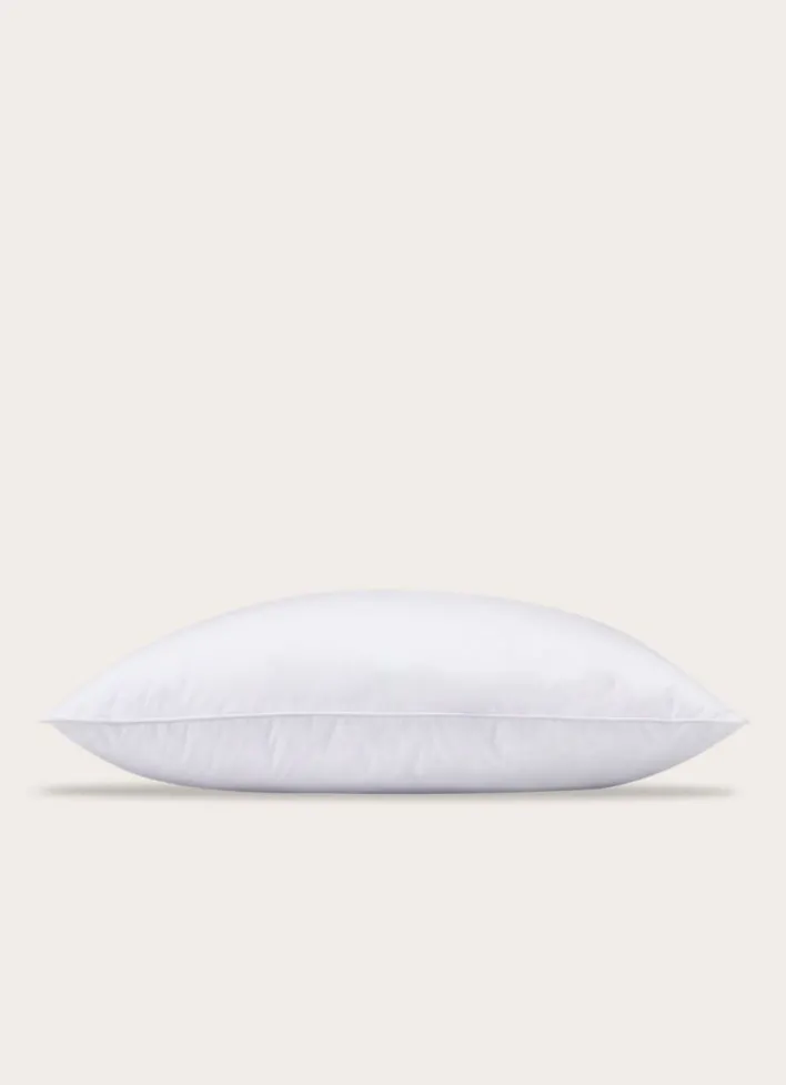 OREILLER DUNE MOELLEUX ET NATUREL ANTI-ACARIENS BLANC