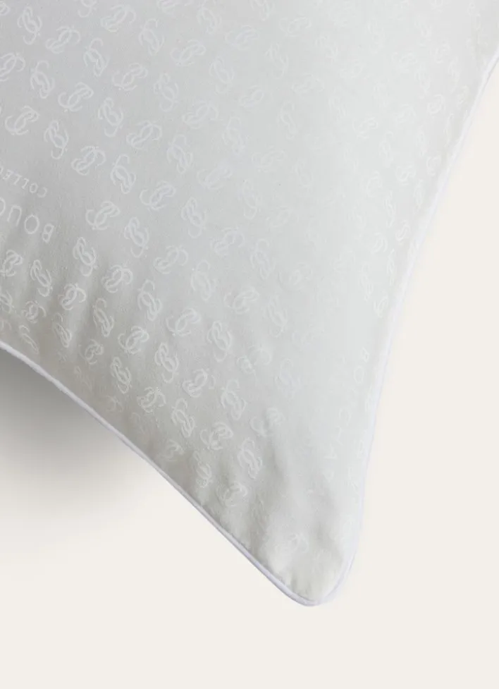OREILLER EN PERCALE MOELLEUX ANTI-ACARIENS ECRU