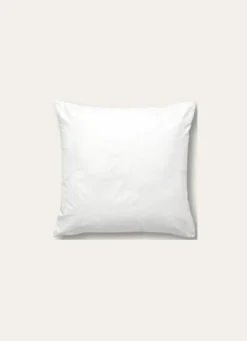 OREILLER EN PERCALE MOELLEUX ANTI-ACARIENS ÉCRU