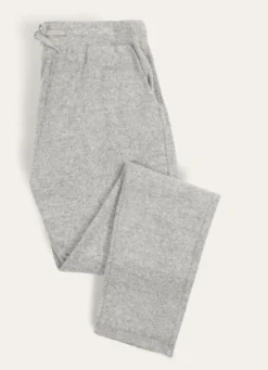 PANTALON DOUX GRIS CHINE