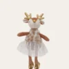 PELUCHE EN FORME DE BICHE BEIGE