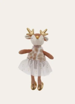 PELUCHE EN FORME DE BICHE BEIGE