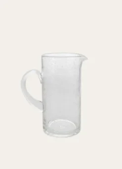 PICHET EN VERRE BULLÉ TEINTÉ TRANSPARENT