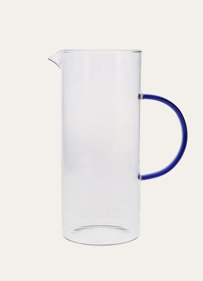 PICHET EN VERRE GLEN Bleu MARINE