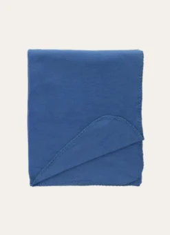 PLAID POLAIRE UNIBLEU