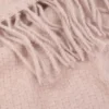 PLAID TISSÉ UNI RIVAGE ROSE