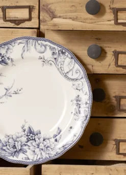 PLAT DE PRÉSENTATION EN GRÈS ADELAÏDE MARINE