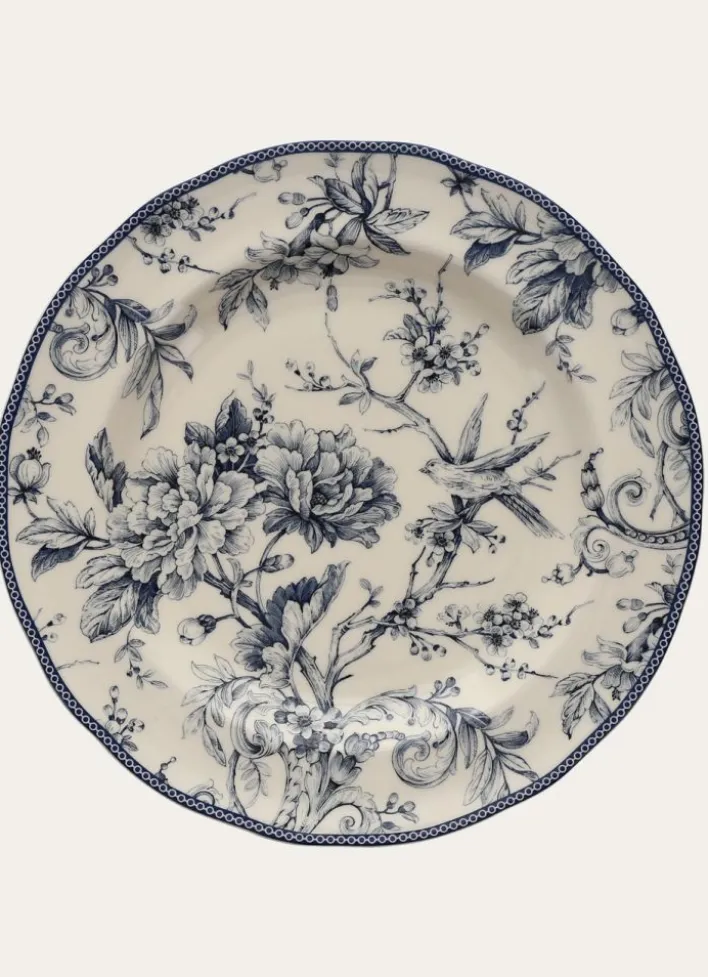 PLAT DE PRÉSENTATION EN GRÈS ADELAÏDE MARINE