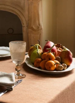 PLAT DE SERVICE OVALE EN PORCELAINE ROYAL BLANC