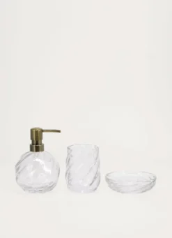 PORTE BROSSE À DENTS TRANSPARENT