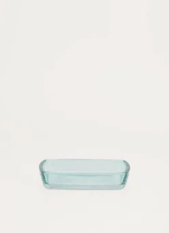 PORTE-SAVON EN VERRE DÉGRADÉ BLEU/VERT