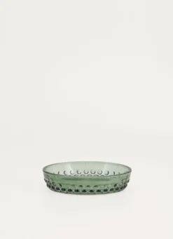 PORTE-SAVON EN VERRE OLYMPE VERT FORÊT