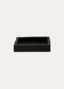 PORTE-SAVON GRIS EN ARDOISE GRIS