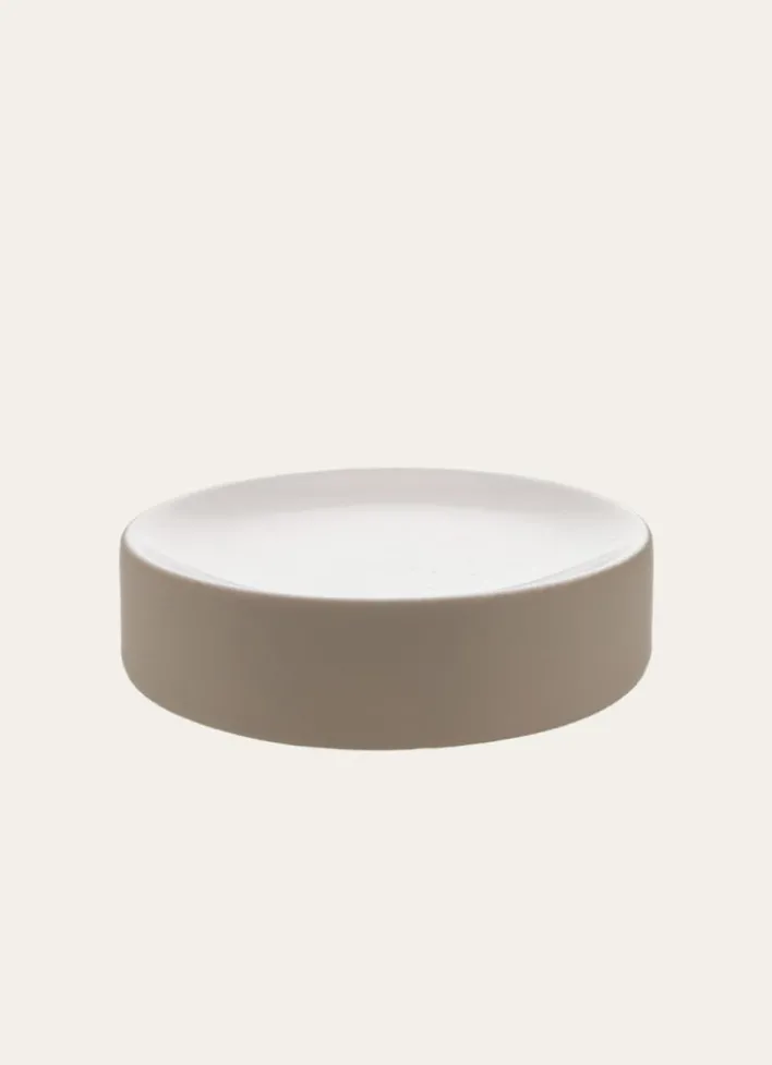 PORTE SAVON TAUPE