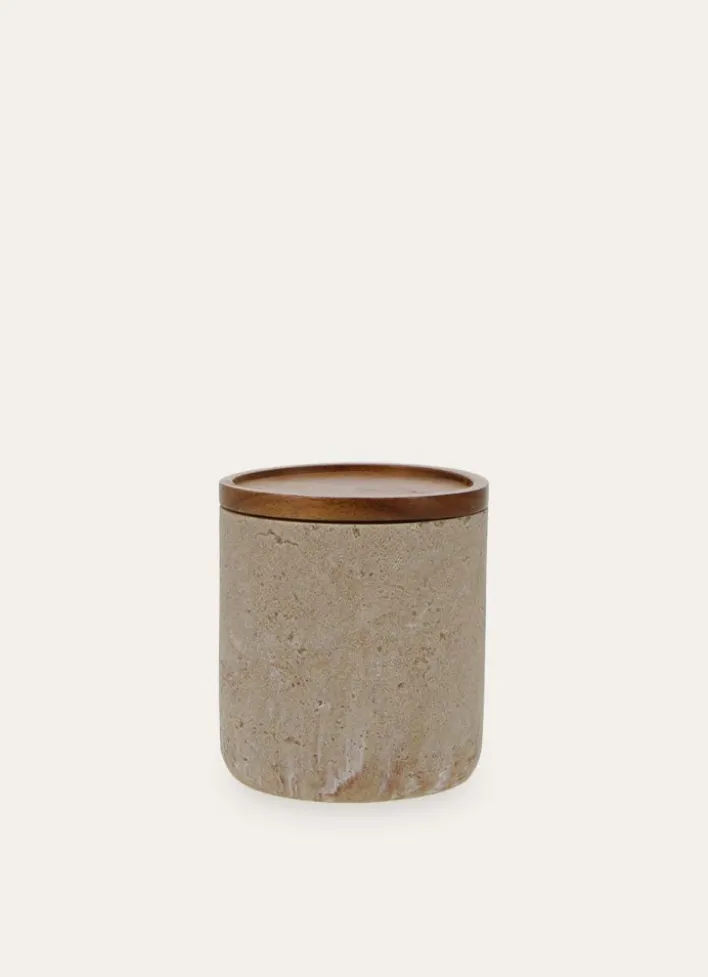 POT DE SALLE DE BAIN TANZANIE BEIGE