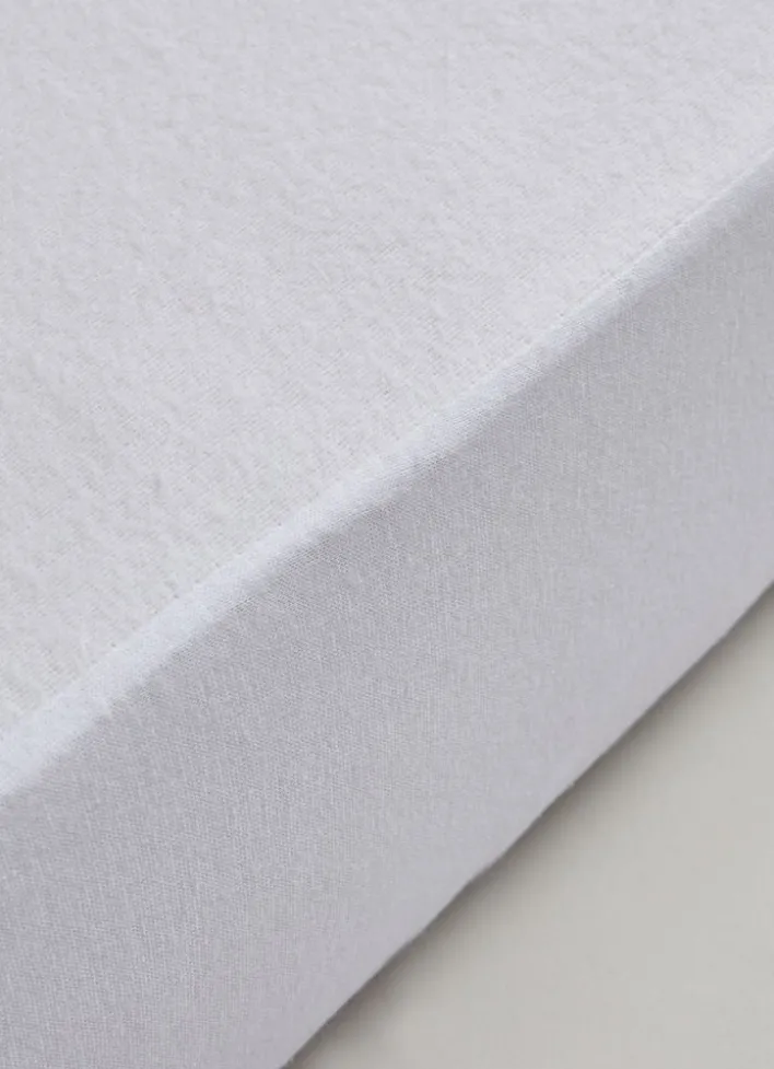 PROTÈGE-MATELAS IMPERMÉABLE ANTI-ACARIENS - 170 GR BLANC