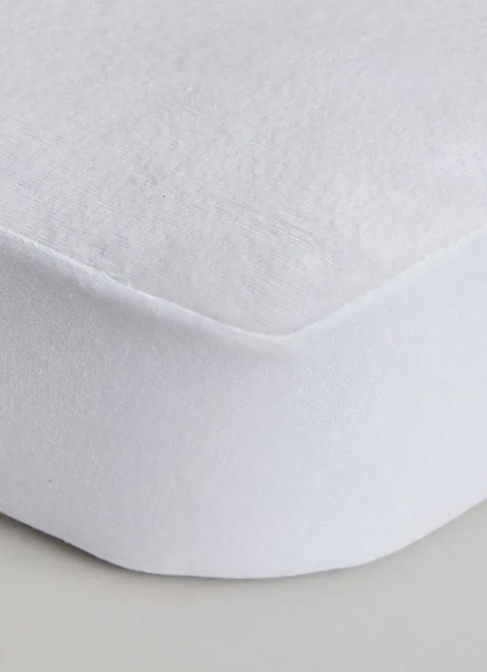 PROTÈGE-MATELAS IMPERMÉABLE ANTI-ACARIENS - 170 GR BLANC