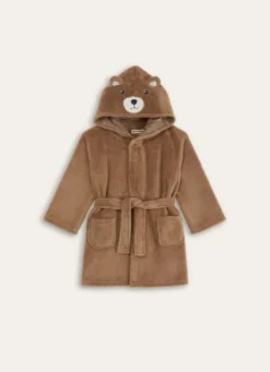 ROBE DE CHAMBRE OURS MARRON