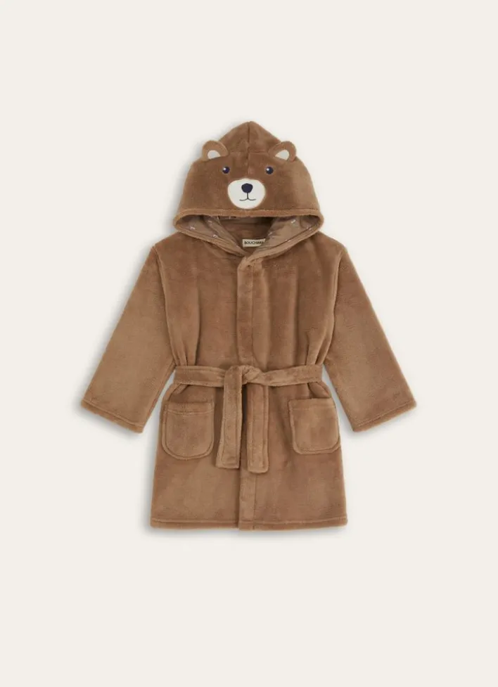 ROBE DE CHAMBRE OURS MARRON