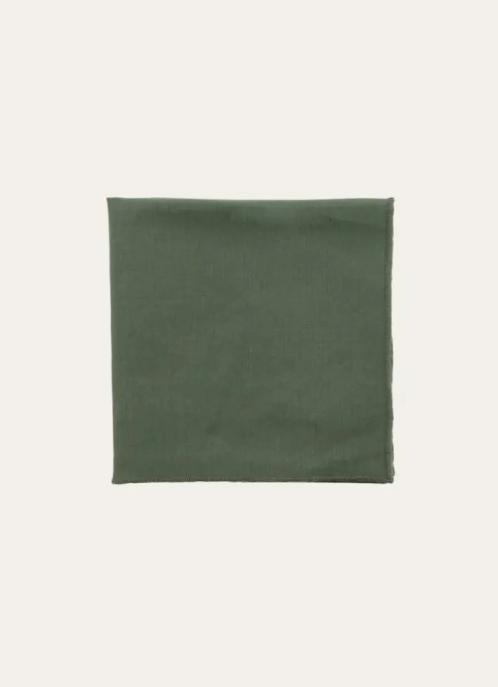SERVIETTE DE TABLE EN COTON ET LIN BOURDON COLORÉ THYM