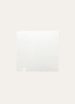 SERVIETTE DE TABLE EN COTON ET LIN BOURDON COLORÉ LAIT