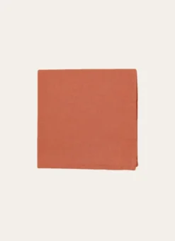 SERVIETTE DE TABLE UNIE EN COTON TERRE