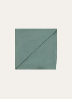 SERVIETTE DE TABLE UNIE EN COTON KAKI