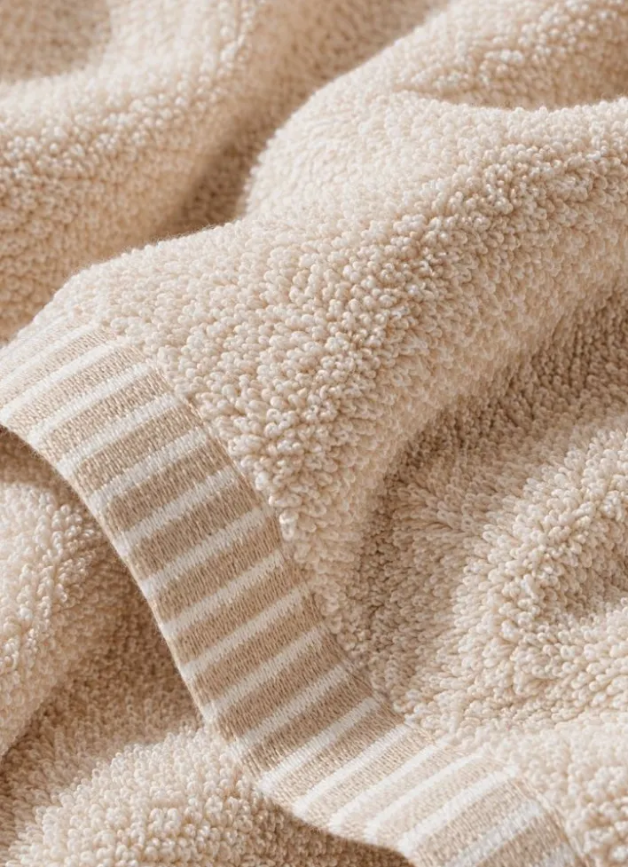 SERVIETTE DE TOILETTE CHINÉE BEIGE