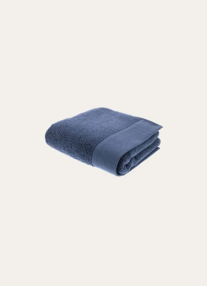 SERVIETTE DE TOILETTE COTON MOELLEUX ZÉRO TORSION SAPHIR