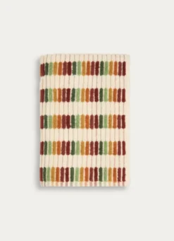 SERVIETTE DE TOILETTE À RAYURES FANTAISIESMULTICOLORE