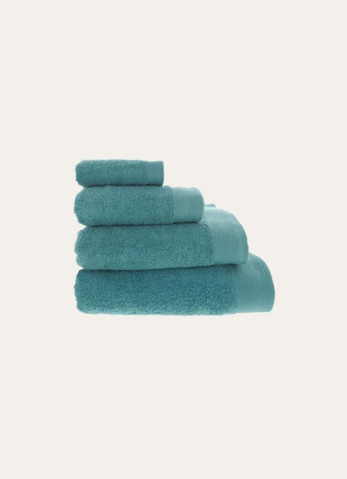 SERVIETTE DE TOILETTE UNIE EN COTON 500GR CANARD