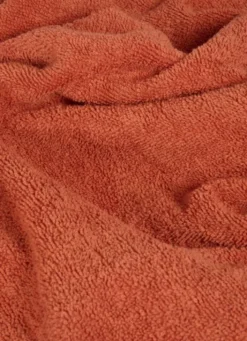SERVIETTE INVITÉ EN COTON UNI BASIL TERRACOTTA