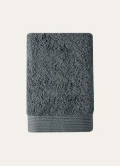 SERVIETTE INVITÉ UNIE EN COTON 500GR ARDOISE