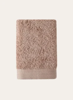 SERVIETTE INVITÉ UNIE EN COTON 500GR TAUPE